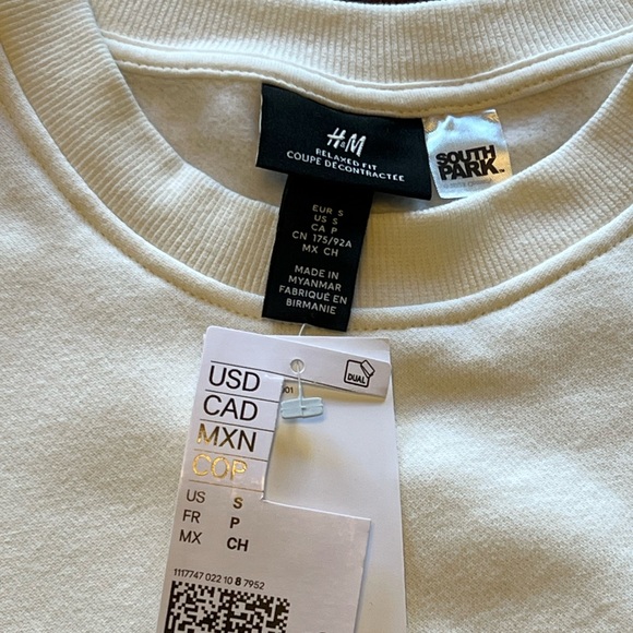 SOUTH PARK SWEATSHIRTS Relaxed Fit NEW With Tag XS,S, M, L, XL, XXL NWT - Picture 5 of 5